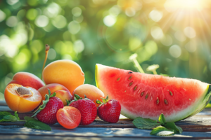 frutas de verano